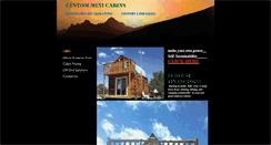 Desktop Screenshot of customminicabins.com